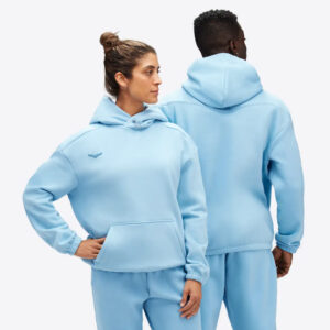 هودی ترمال ورزشی هوکا Hoka Essential Hoddie آبی یخی