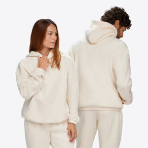 ست هودی و جاگر ترمال ورزشی هوکا Hoka Essential Jogger & Hoddie کرمی روشن