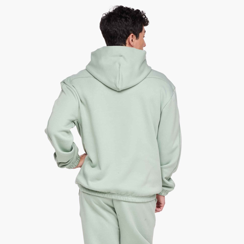 ست هودی و جاگر ورزشی هوکا Hoka Essential Jogger & Hoddie سبز سیج