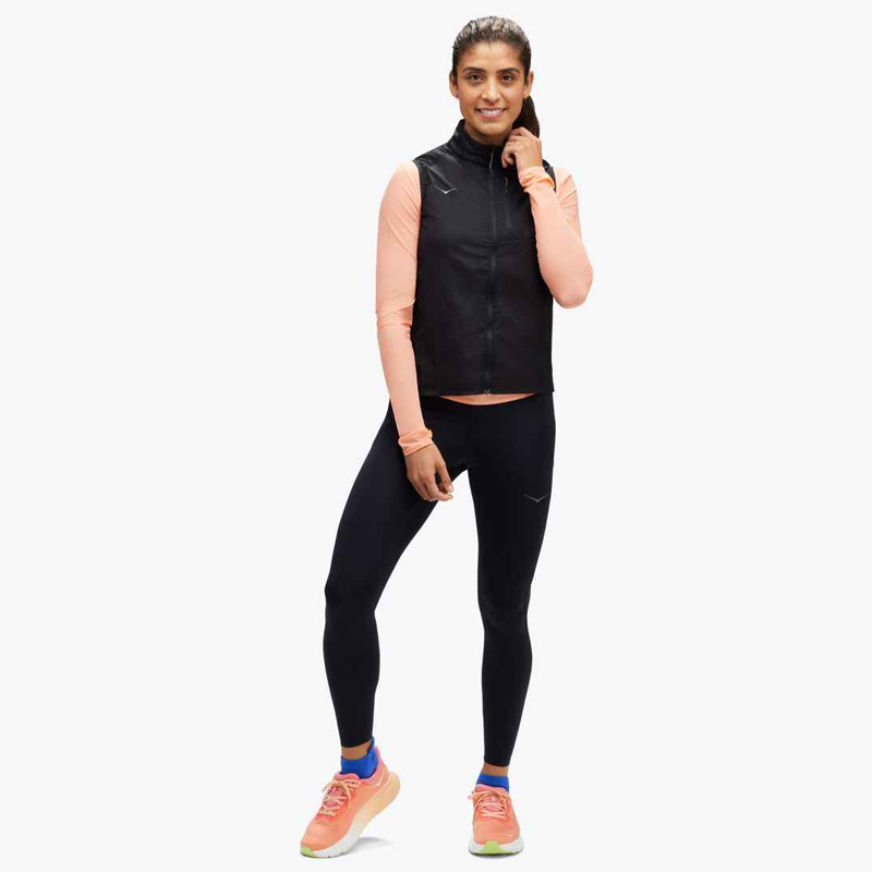 جلیقه ورزشی زنانه هوکا Hoka Skyflow Vest مشکی