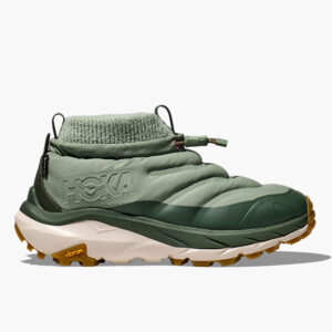 نیم بوت تریل ضد آب مردانه هوکا Hoka Kaha 2 Frost Moc GTX سبز سیج زیتونی