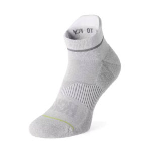 جوراب رانینگ هوکا Hoka Running Socks خاکستری روشن