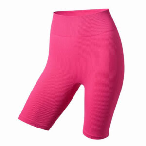 شورت تایت ورزشی زنانه کریویت Crivit Seamless Short Tight 01 صورتی