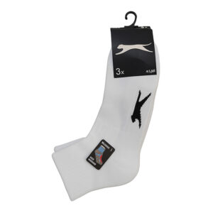 جوراب ورزشی مردانه اسلازنگر Slazenger Sport Socks Pack (پک سه جفتی) سفید