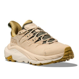 کفش تریل ضد آب زنانه هوکا Hoka Kaha 2 Low GTX کرمی