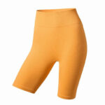 شورت تایت ورزشی زنانه کریویت Crivit Seamless Short Tight نارنجی