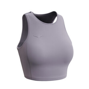 برا ورزشی هوکا Hoka Elaro Crop Bra طوسی