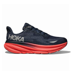 کفش رانینگ ضد آب زنانه هوکا Hoka Goretex Shoes W Clifton 9 GTX سرمه ای شعله ای