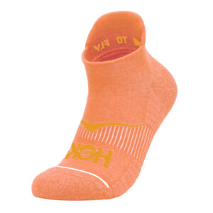 جوراب رانینگ هوکا Hoka Running Socks مرجانی روشن خردلی