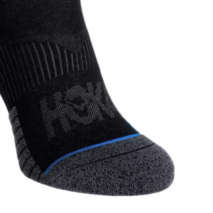 جوراب رانینگ هوکا Hoka Running Socks مشکی خاکستری آبی