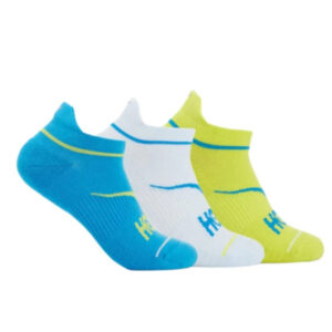 جوراب رانینگ هوکا Hoka Running Socks یخی آبی کاربنی
