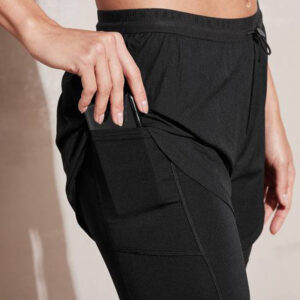 شورت کشاله دار ورزشی زنانه کریویت Crivit Crotch shorts مشکی