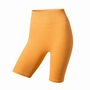 شورت تایت ورزشی زنانه کریویت Crivit Seamless tight shorts نارنجی