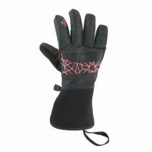 دستکش اسکی کریویت Crivit Ski Gloves 01 مشکی طرح دار