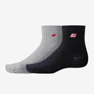 جوراب ورزشی نیو بالانس New Balance Sport Socks Pack (پک دو جفتی) مشکی طوسی