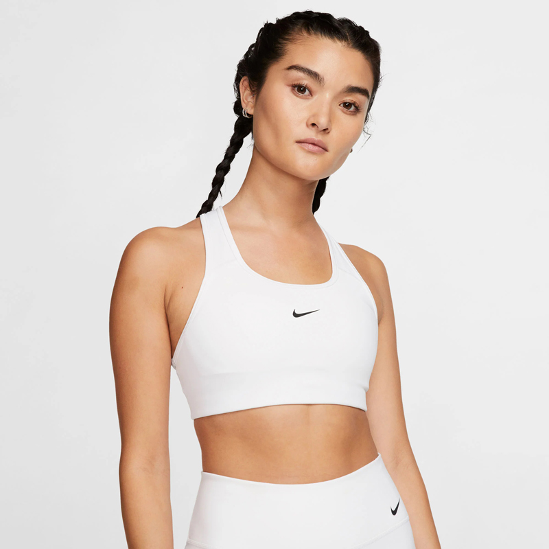 برا ورزشی نایکی Nike Swoosh Bra سفید