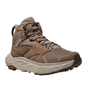 نیم بوت تریل ضد آب مردانه هوکا Hoka Anacapa 2 MID GTX نسکافه ای شکلاتی