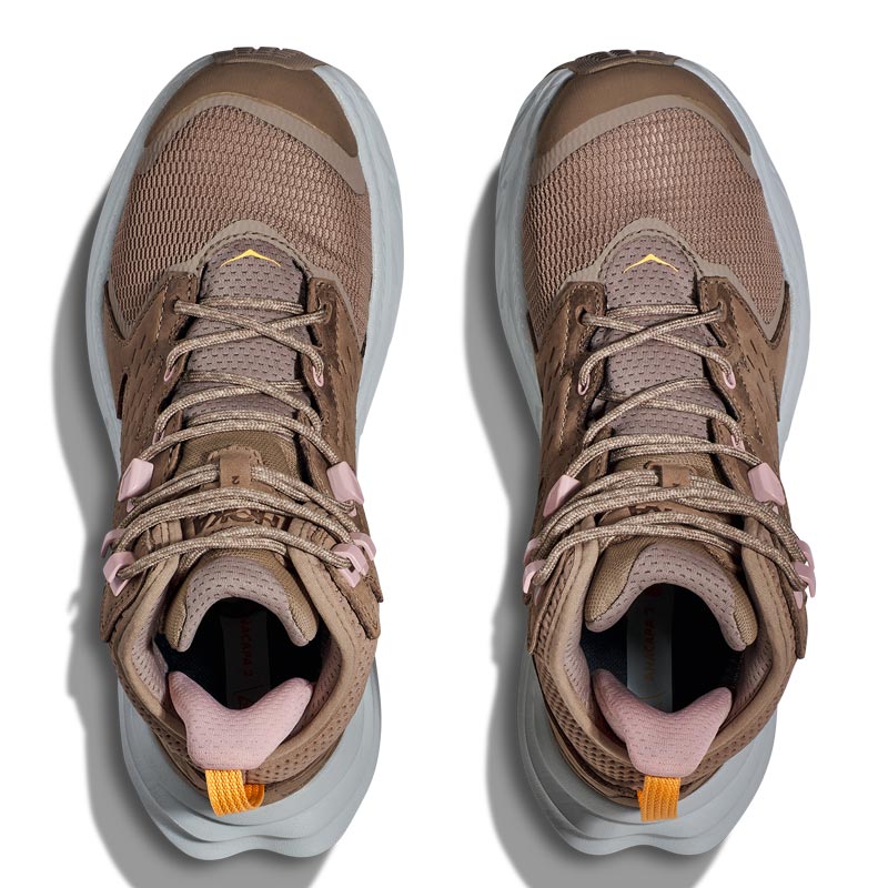 نیم بوت تریل ضد آب هوکا Hoka Anacapa 2 MID GTX نسکافه ای