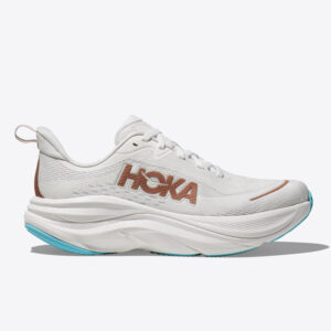 کفش رانینگ مردانه هوکا Hoka Running Shoes Skyflow سفید مسی
