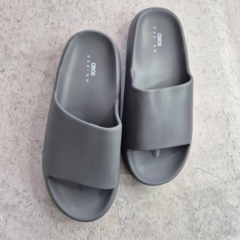 صندل آسوس Asos Shark Tooth Asos Yeezy Slides طوسی