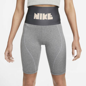 شورت تایت ورزشی زنانه نایک Nike Sport High-Rise Short Tight طوسی نوک مدادی