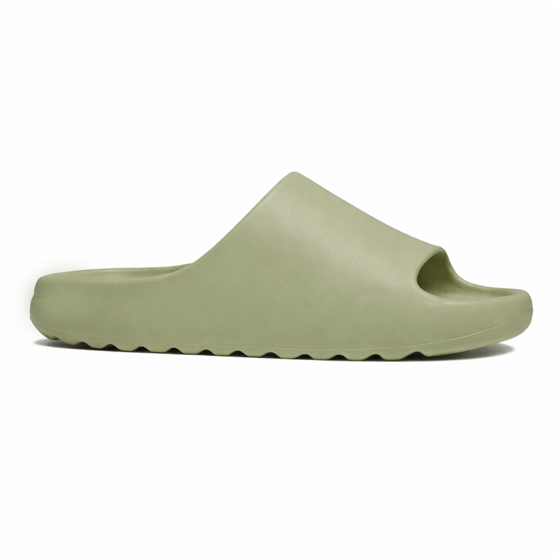 صندل آسوس Asos Shark Tooth Asos Yeezy Slides سبز سیج