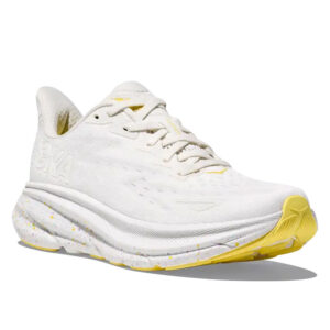 کفش رانینگ مردانه هوکا Hoka Running Shoes Clifton 9 سفید طرح دار