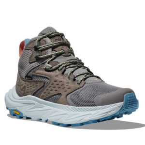 نیم بوت تریل ضد آب زنانه هوکا Hoka Anacapa 2 MID GTX طوسی بتنی