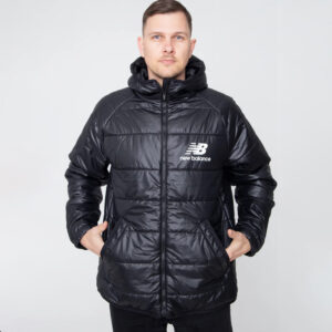 کاپشن زمستانی ضد آب مردانه نیو بالانس New Balance Athletics Winterized Short Synthetic Jacket مشکی
