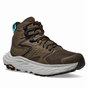 نیم بوت تریل ضد آب مردانه هوکا Hoka Anacapa 2 MID GTX شکلاتی