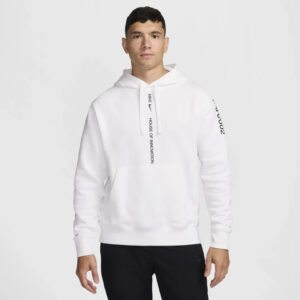 هودی ورزشی ترمال مردانه نایک Nike Fleece Pullover Hoodie سفید