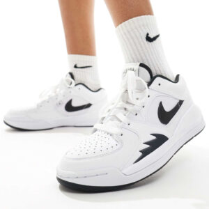 کفش کلاسیک زنانه جردن Jordan Stadium 90 سفید مشکی