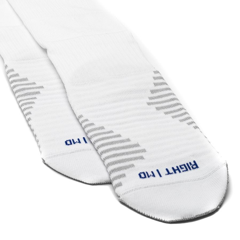 جوراب فوتبال ساق بلند مردانه نایک Nike Squad Crew Football Socks سفید طوسی - Image 4