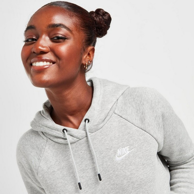 هودی ورزشی زنانه نایک Nike Sport Hoodie خاکستری