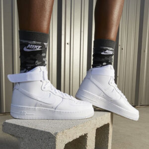کفش کلاسیک زنانه نایک Nike Air Force 1 Mid سفید