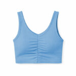 کراپ تاپ زنانه آردن Ardene Sport Ruched Front Crop Tank Top آبی