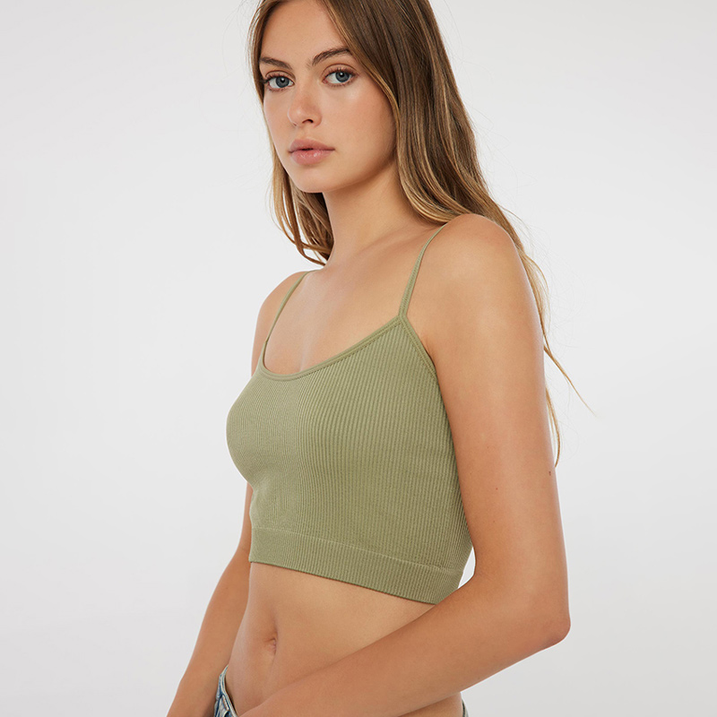 کراپ زنانه آردن Ardene Sport Crop Top سبز سیج