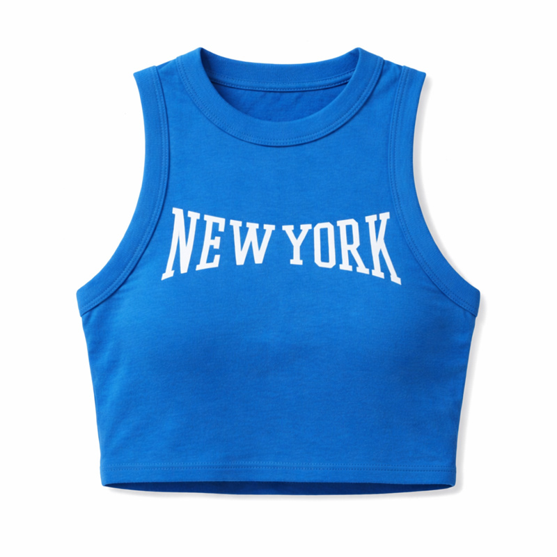 کراپ ورزشی زنانه آردن Ardene Sport Crop Top آبی کاربنی