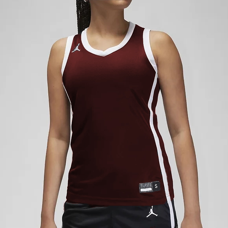 تاپ ورزشی زنانه جردن Jordan Sports Top زرشکی