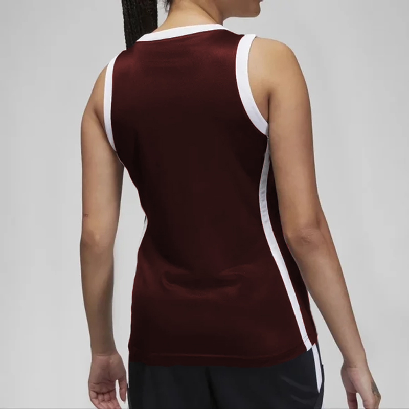 تاپ ورزشی زنانه جردن Jordan Sports Top زرشکی