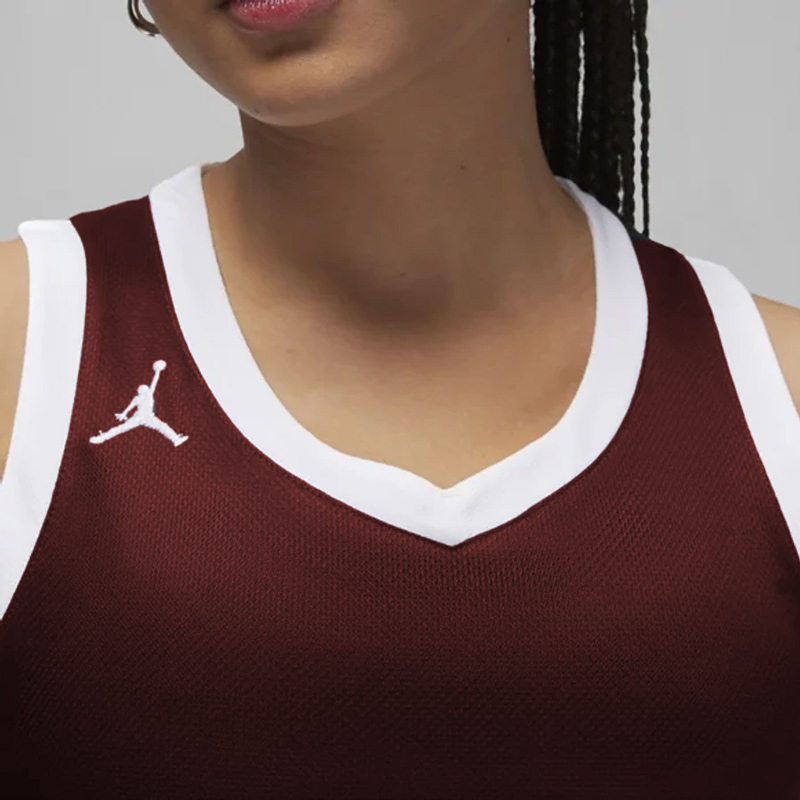 تاپ ورزشی زنانه جردن Jordan Sports Top زرشکی
