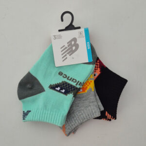 پک 3 جفتی جوراب بچگانه Socks Kids مشکی طوسی سبز