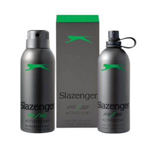 پک 2 عددی ادکلن اسپری ورزشی مردانه اسلازنگر Slazenger A/S نوک مدادی سبز