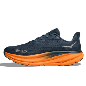 کفش رانینگ ضد آب هوکا  Hoka Goretex Shoes Clifton 9 GTX سرمه ای