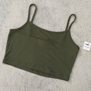 کراپ تاپ زنانه آردن Ardene Sport Crop Top 01 زیتونی