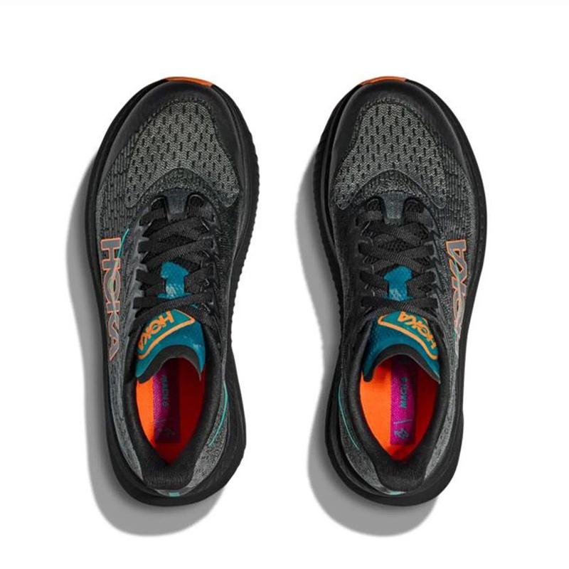 کفش رانینگ مردانه هوکا Hoka Running Shoes Mach 6 مشکی خاکستری
