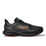 کفش رانینگ مردانه هوکا Hoka Running Shoes Mach 6 مشکی خاکستری