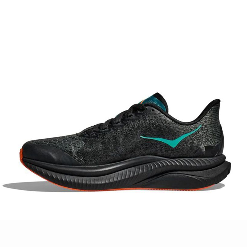 کفش رانینگ مردانه هوکا Hoka Running Shoes Mach 6 مشکی خاکستری