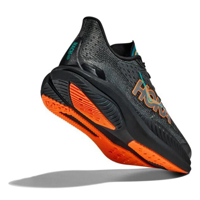 کفش رانینگ مردانه هوکا Hoka Running Shoes Mach 6 مشکی خاکستری