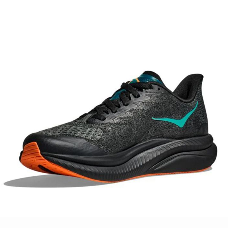 کفش رانینگ مردانه هوکا Hoka Running Shoes Mach 6 مشکی خاکستری